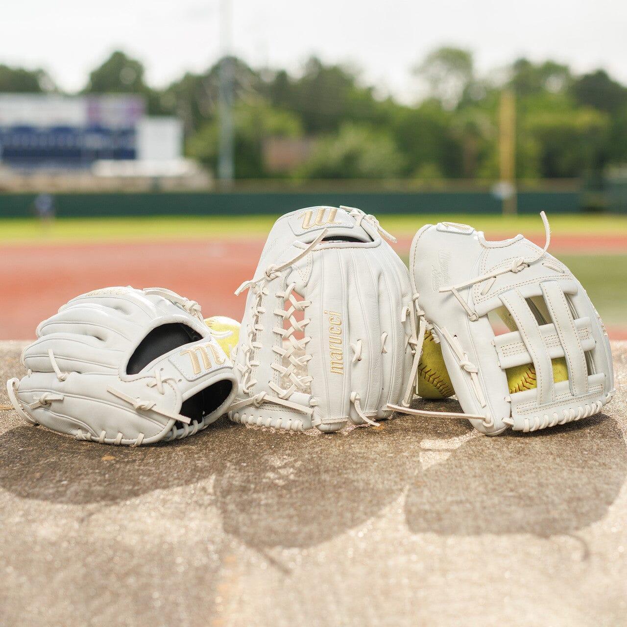 Marucci Magnolia M-Type 44A2 11.75" I-Web Infield Fastpitch Mitt: MFGMGM44A2FP-W - Image 5